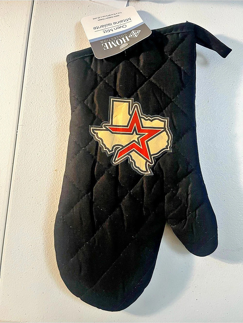 Home Collection Texas Houston Astros, oven mitt and kitchen towel set Texas Kitc
